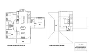 plano de villa con cuatro habitaciones en formato dwg de autocad villa de planta abierta plano con medidas y bloques de autocad para descarga gratis